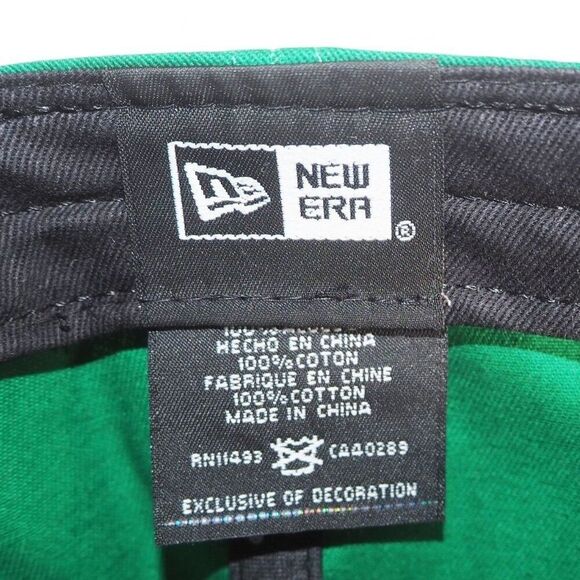 New Era Marshall Thundering Herd Strap Back Hat Kelly Green / White OS - Picture 7 of 7